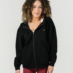Black Retreat Full Zip Hoodie NEW